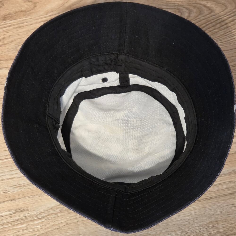 Las Vegas Raiders Black Bucket Hat Shield Logo OSFM Football Game Day Ready - Picture 5 of 5